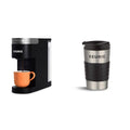 Single Serve K-Cup Pod Coffee Maker with Travel Mug X46347