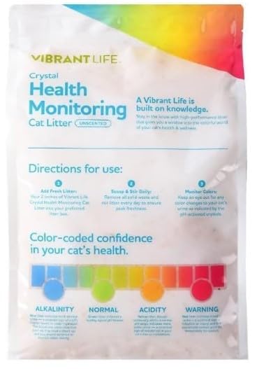 Unscented Color-Changing 8 Lb Cat Litter T5042
