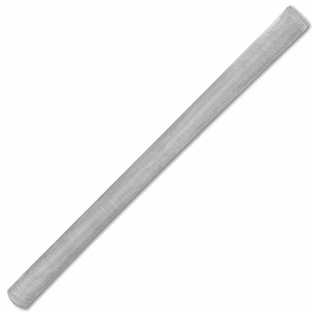 Aluminum Mesh Screen 39.4"x196.9" Silver N402
