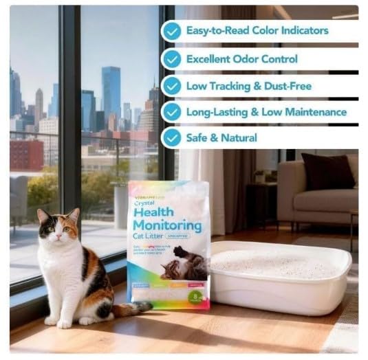 Unscented Color-Changing 8 Lb Cat Litter T5042