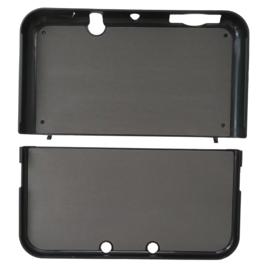 Black Aluminum Plastic Protective Hard Shell Case for New 3DS XL LL Y71326