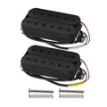 Alnico 5 Electric Guitar Humbucker Pickup Set Black E15148