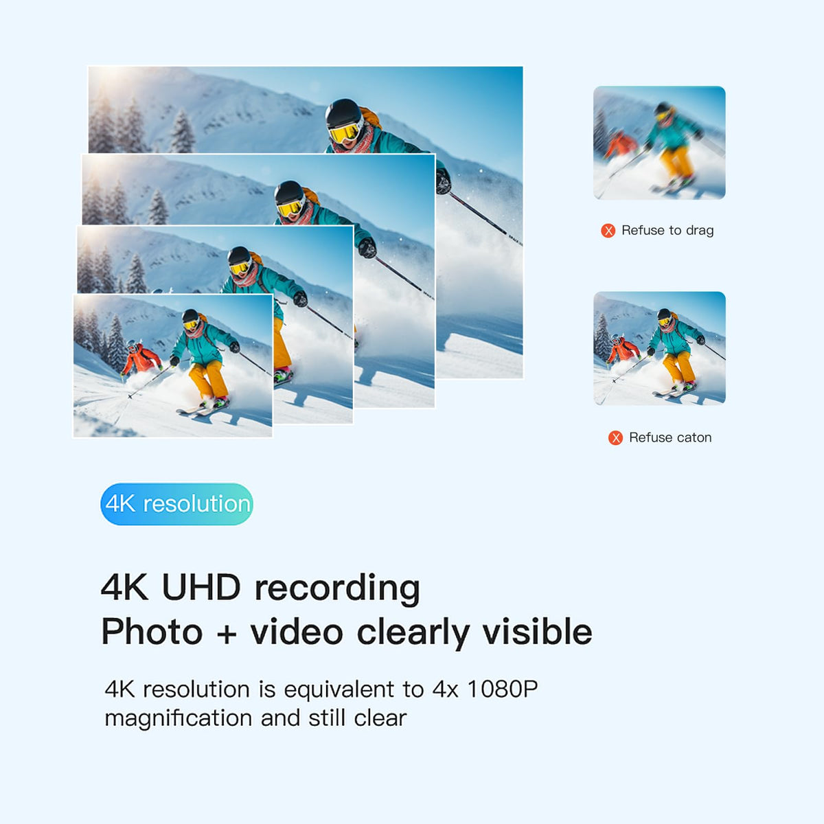 64GB 4K Thumb Action Camera Q16066