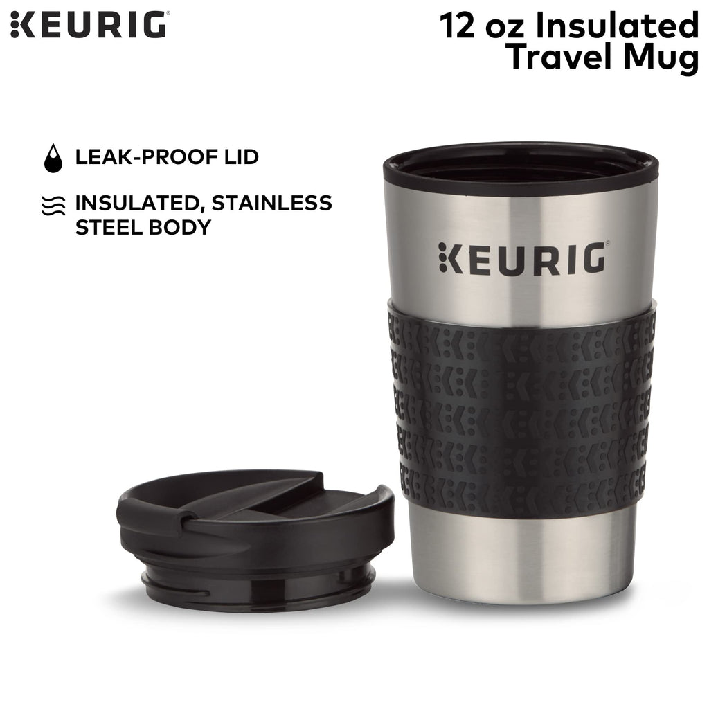 Single Serve K-Cup Pod Coffee Maker with Travel Mug X46347