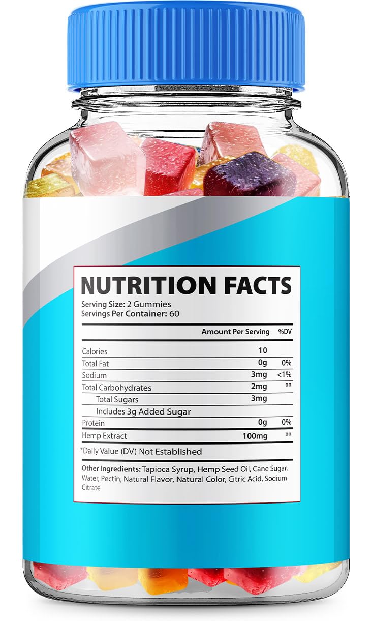 Hemp Gummies 60 Gummies Q966