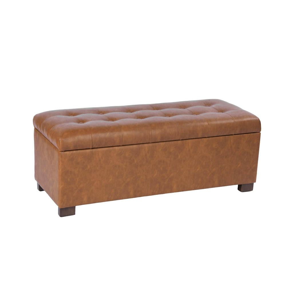 46" Tufted Storage Bench X749