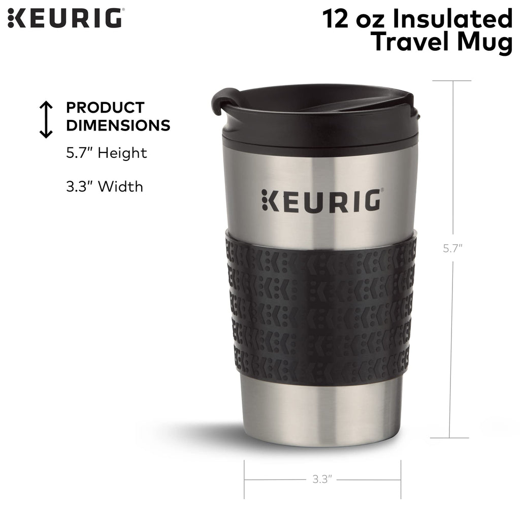 Single Serve K-Cup Pod Coffee Maker with Travel Mug X46347