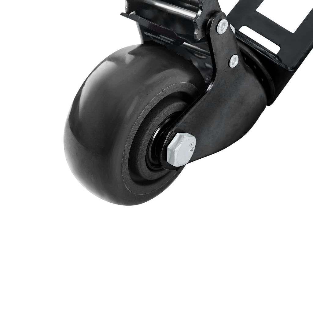 3" Heavy Duty Locking Caster Wheels, 8 PCS, 1000LB Capacity, Black E43464