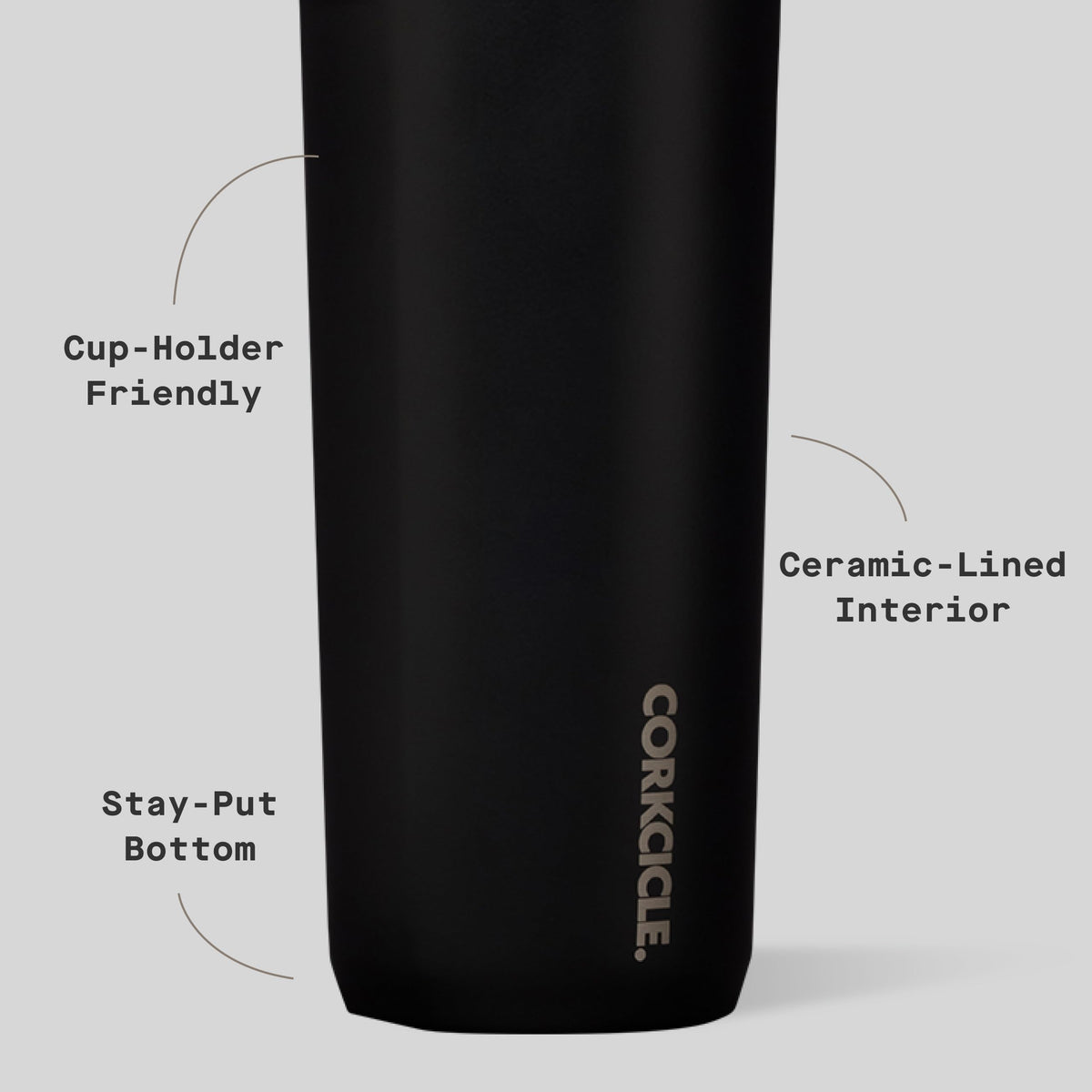 17 oz Travel Mug with 360° Sip Lid W8420