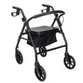 Rollator Walker with Seat, 8" Wheels, 286 Pound Capacity J109