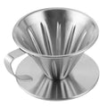 Pour over Stainless Steel Reusable Coffee Dripper I5932