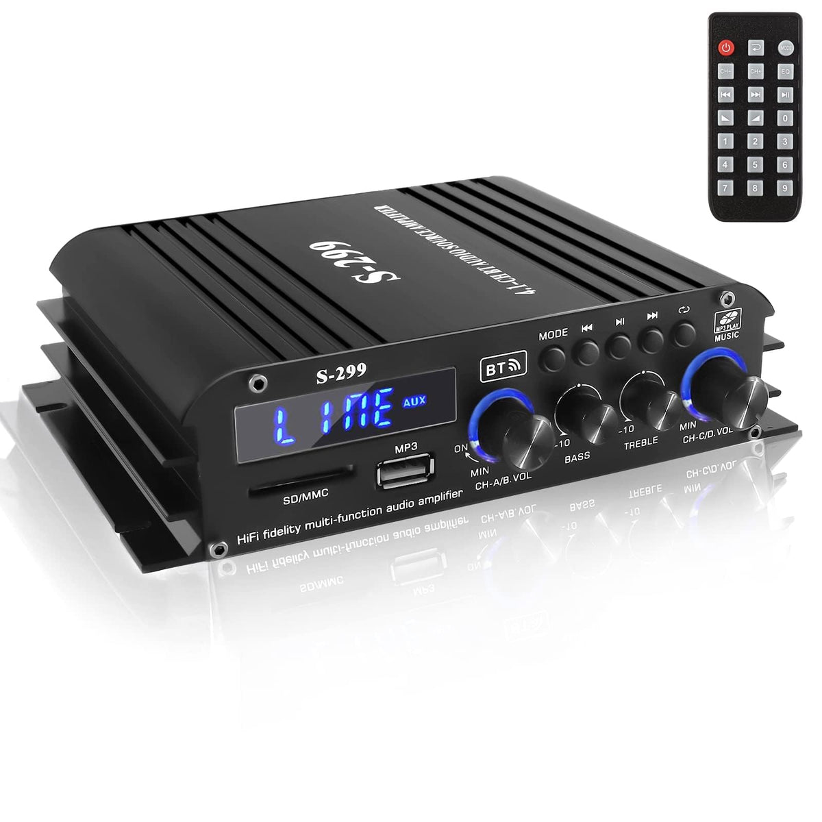 4.1 Channel Home Audio Amplifier Receiver U298