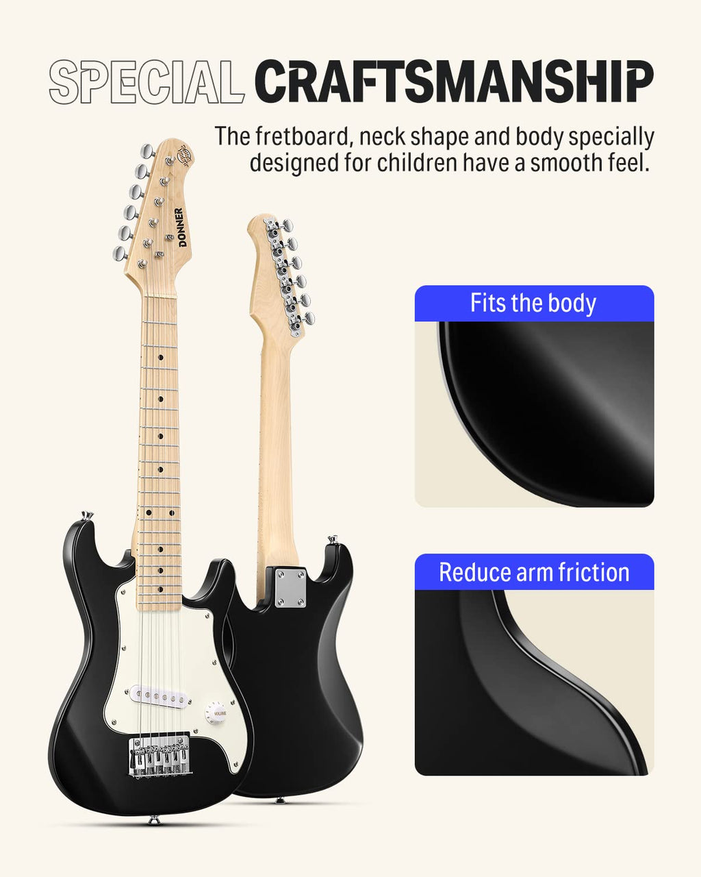 30 Inch Kids Electric Guitar Beginner Kit M828