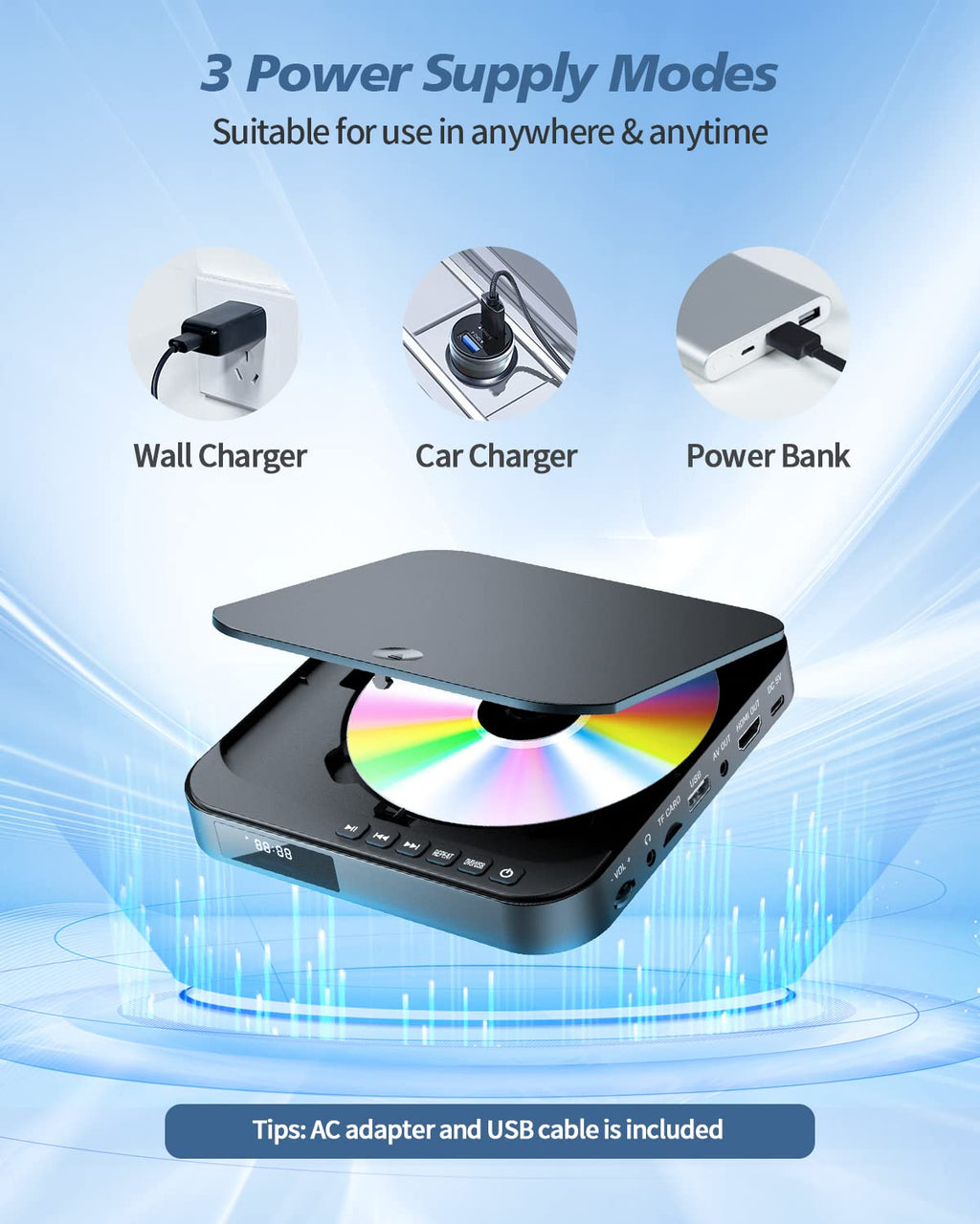Mini DVD Player with HDMI W3256