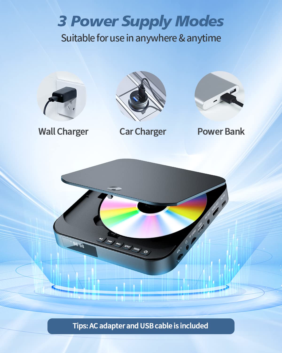 Mini DVD Player with HDMI W3256