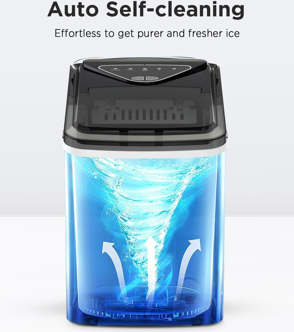 Countertop Ice Maker with 2 Ice Sizes Z917