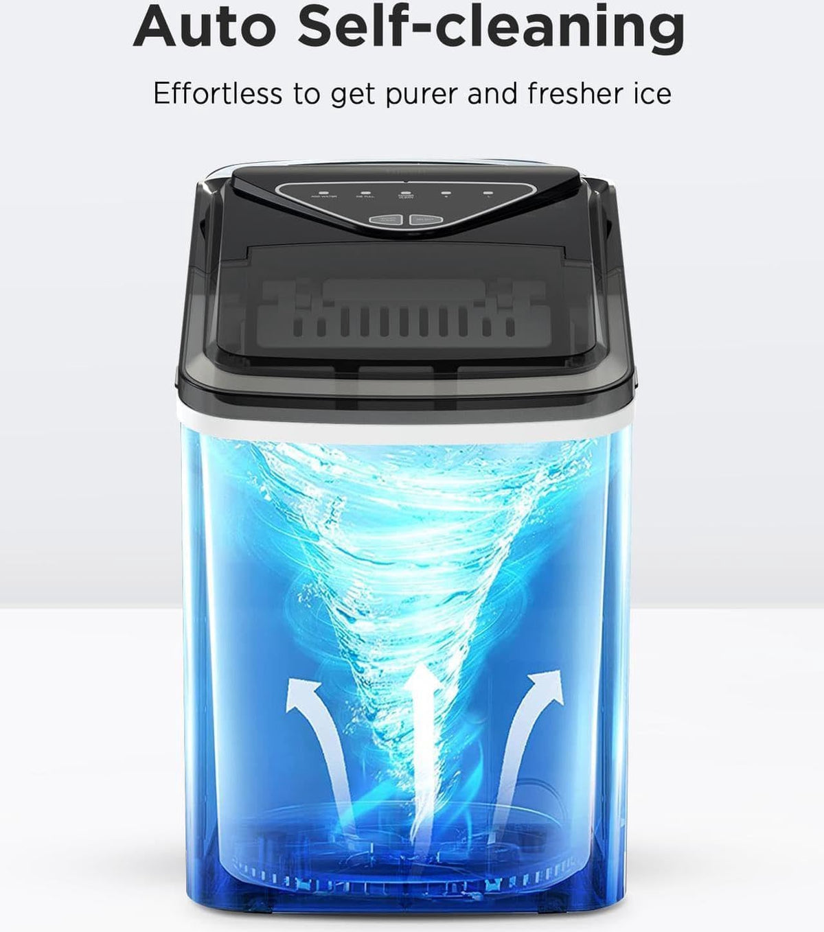 Countertop Ice Maker with 2 Ice Sizes Z917