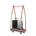Stainless Steel Baggage Trolley with Wheels E9175