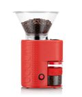 Electric Conical Burr Coffee Grinder, 12 Grind Settings, Red V49651