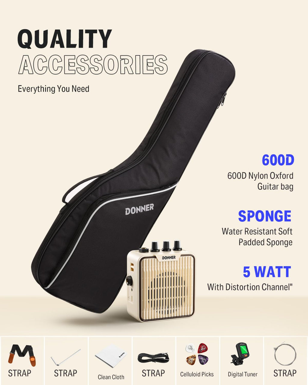 30 Inch Kids Electric Guitar Beginner Kit M828