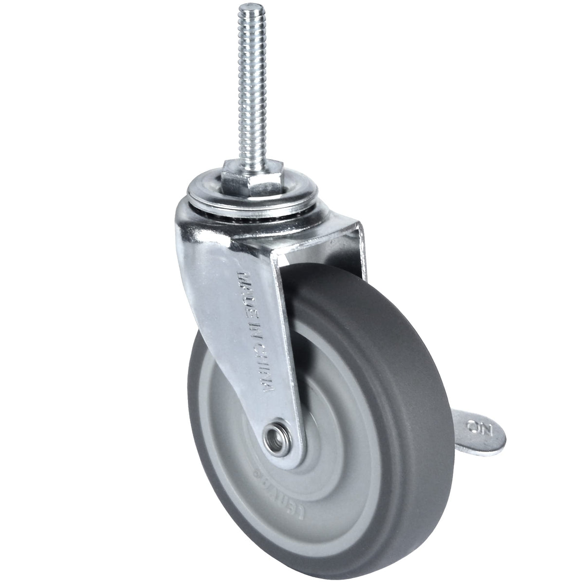 3 Inch Set of 4 Heavy Duty Swivel Rubber Caster Wheels R182