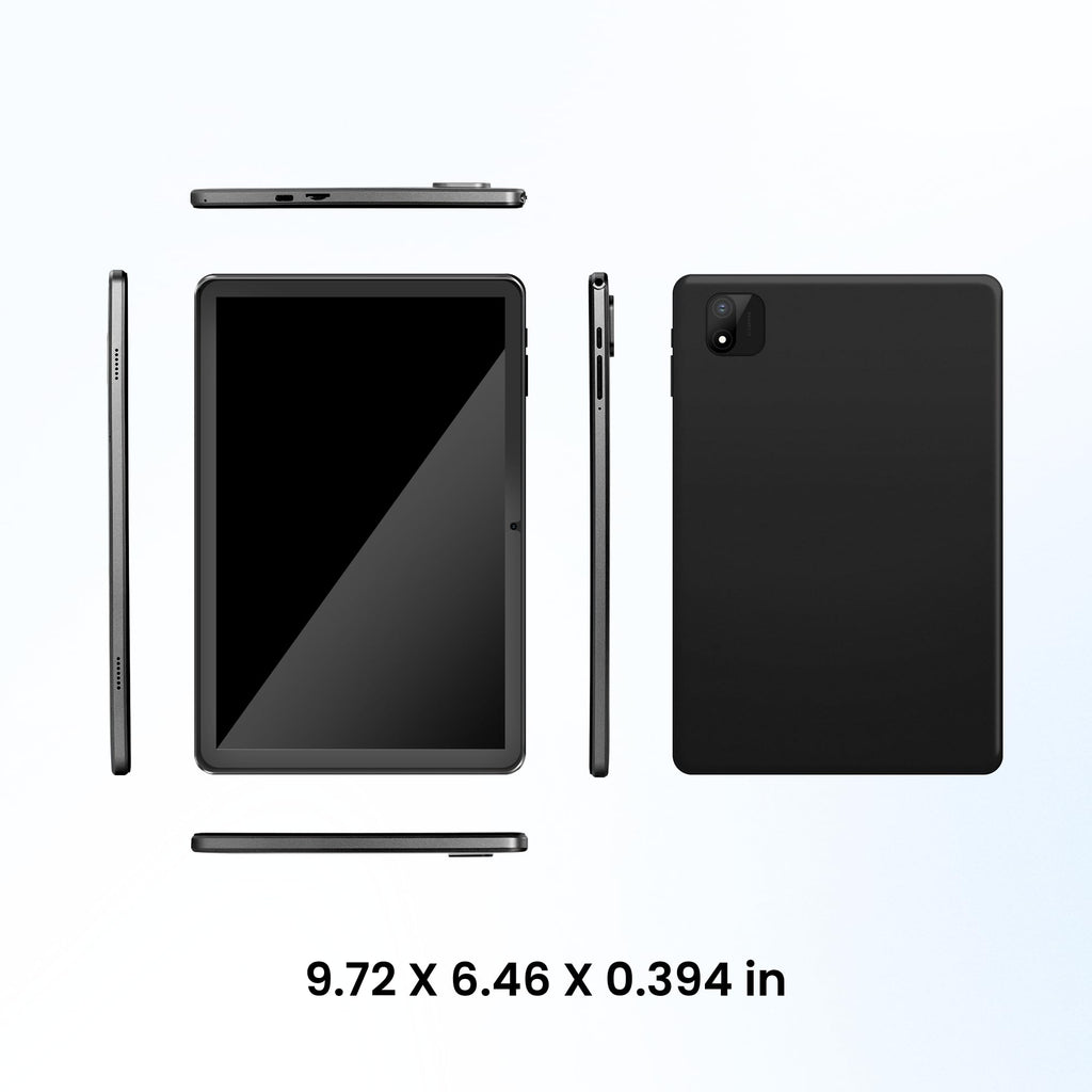 Android 15 Tablet, 10.1 Inch 18GB RAM 128GB ROM, 1TB Expandable, 1280 * 800 HD Display, 5G WiFi, BT5, 6000mAh Battery, GMS R161