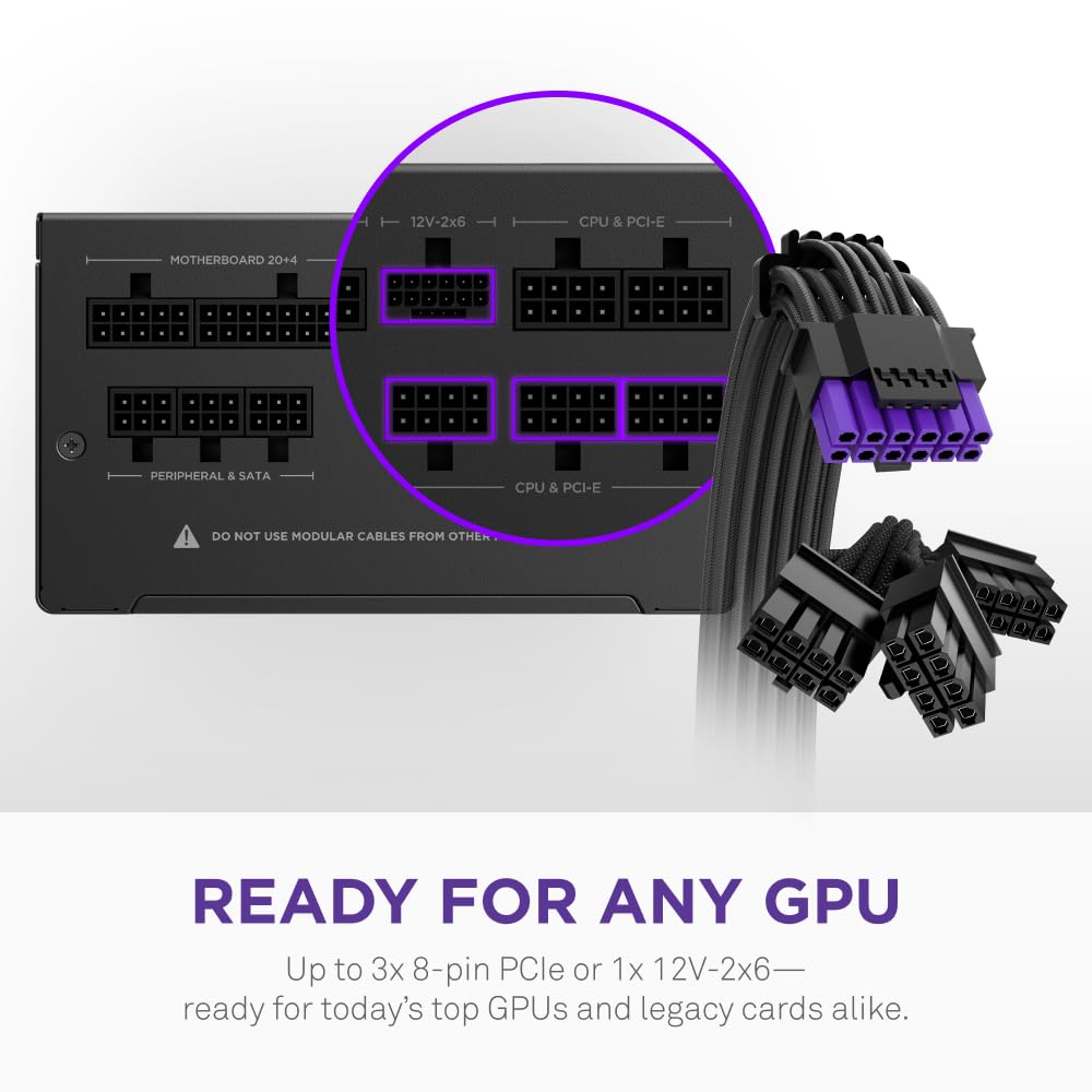 1000W ATX 3.1 80+ Gold Power Supply B9679
