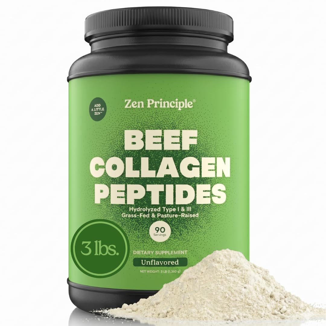 Grass-Fed Hydrolyzed Collagen Peptides 3 lb N3692