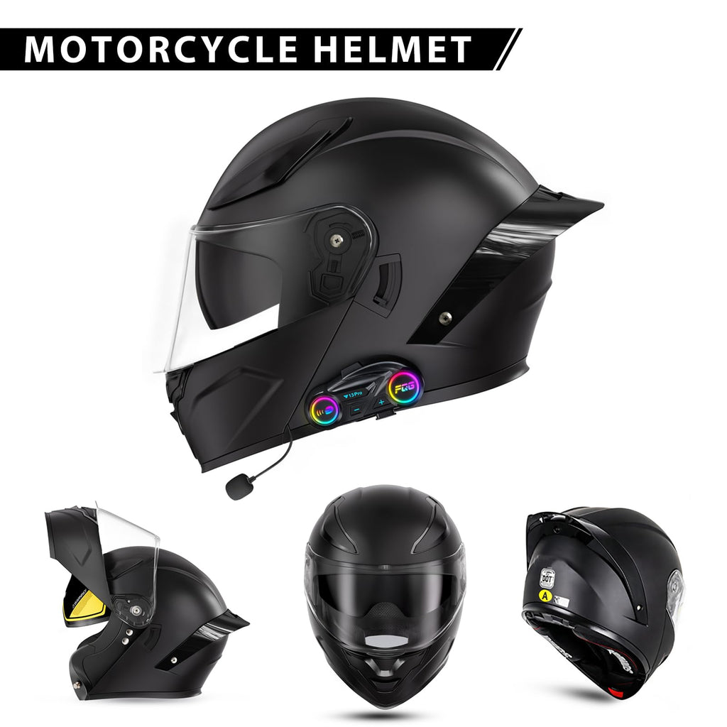 Modular Motorcycle Helmet with Bluetooth W7113