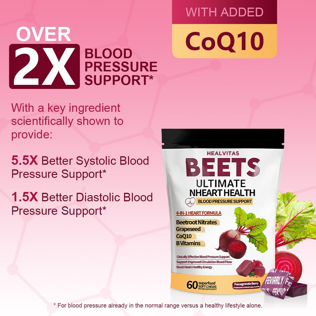Beets Soft Chews 60ct W485
