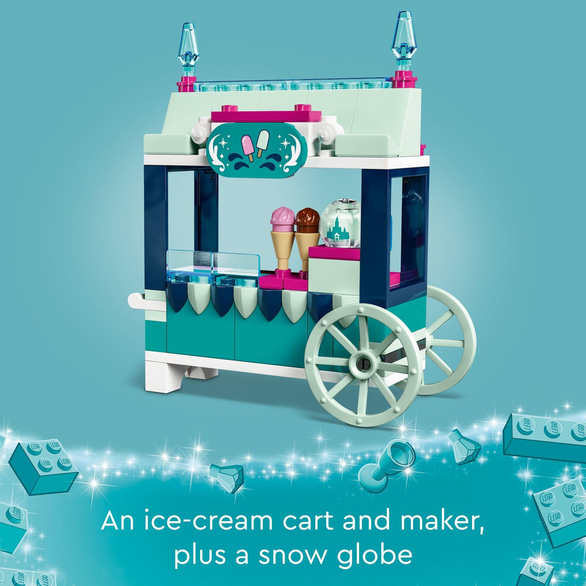 Frozen Building Set with Elsa Mini-Doll and Snowgie Figure S578639