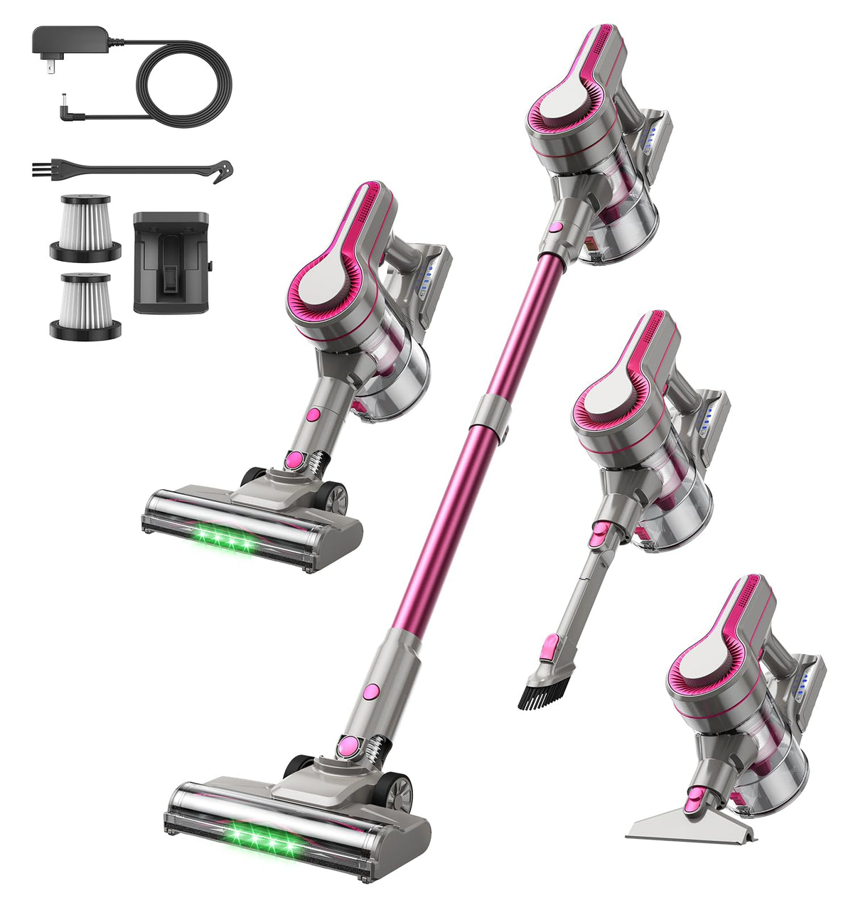 600W/50Kpa Cordless Stick Vacuum Cleaner E923321