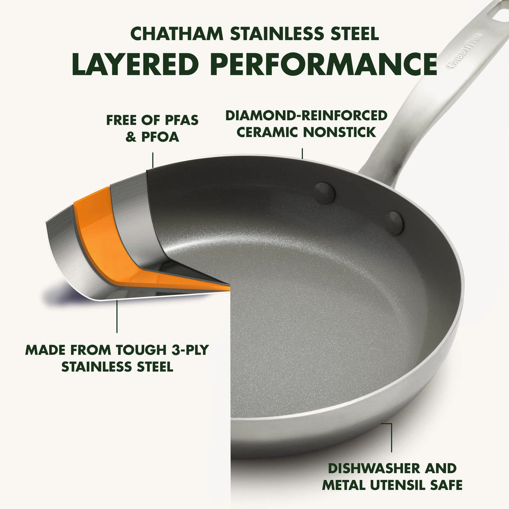 12 Piece Stainless Steel Cookware Set V108274