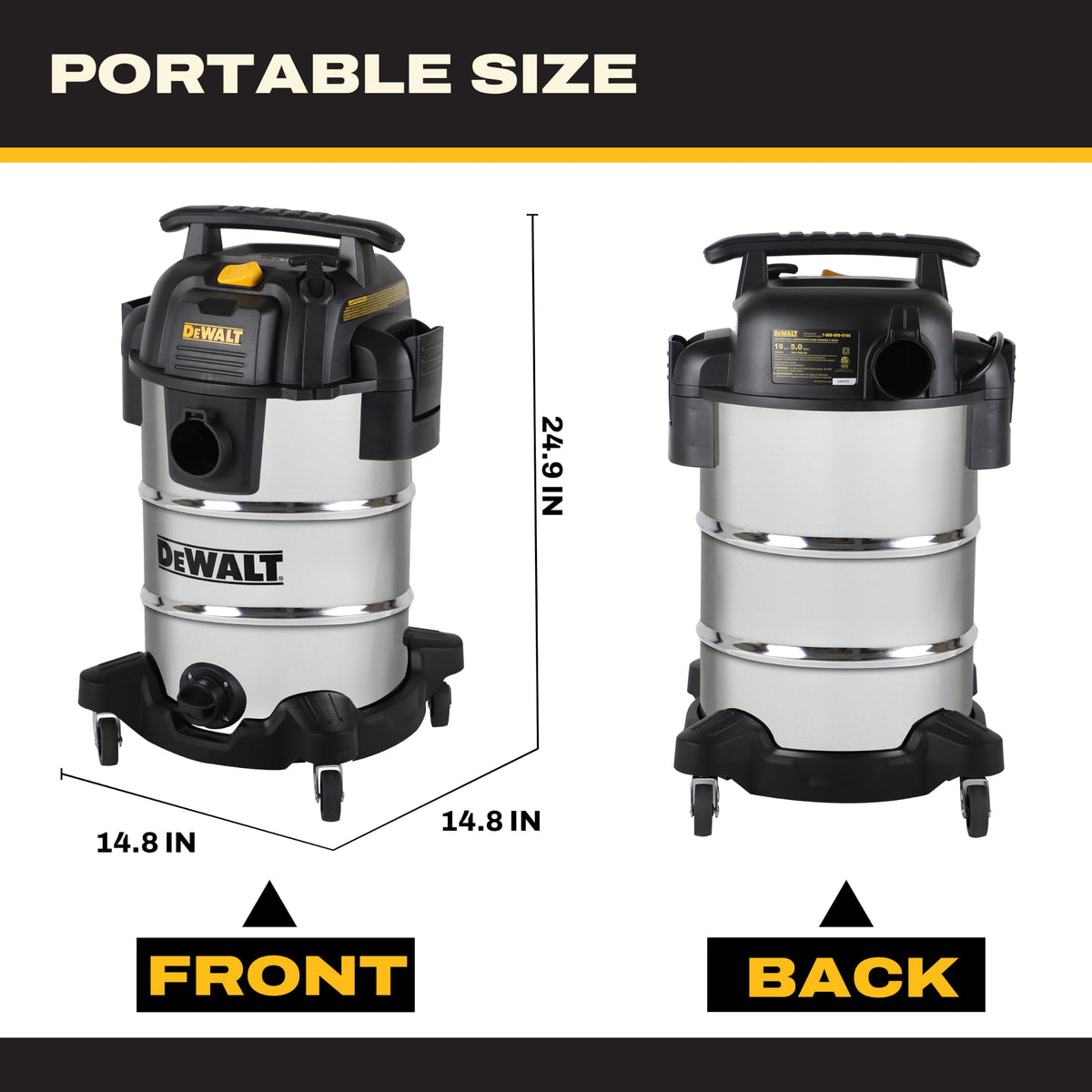 8 Gallon Wet and Dry Shop Vacuum with Blower N3424