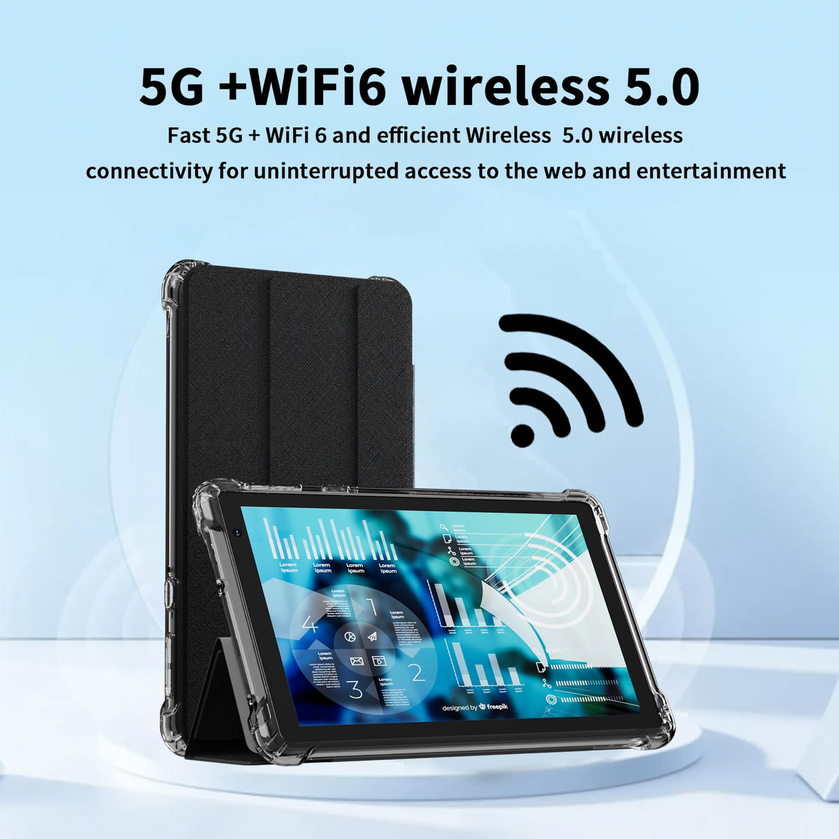7 Inch Android Tablet with Case Y3219