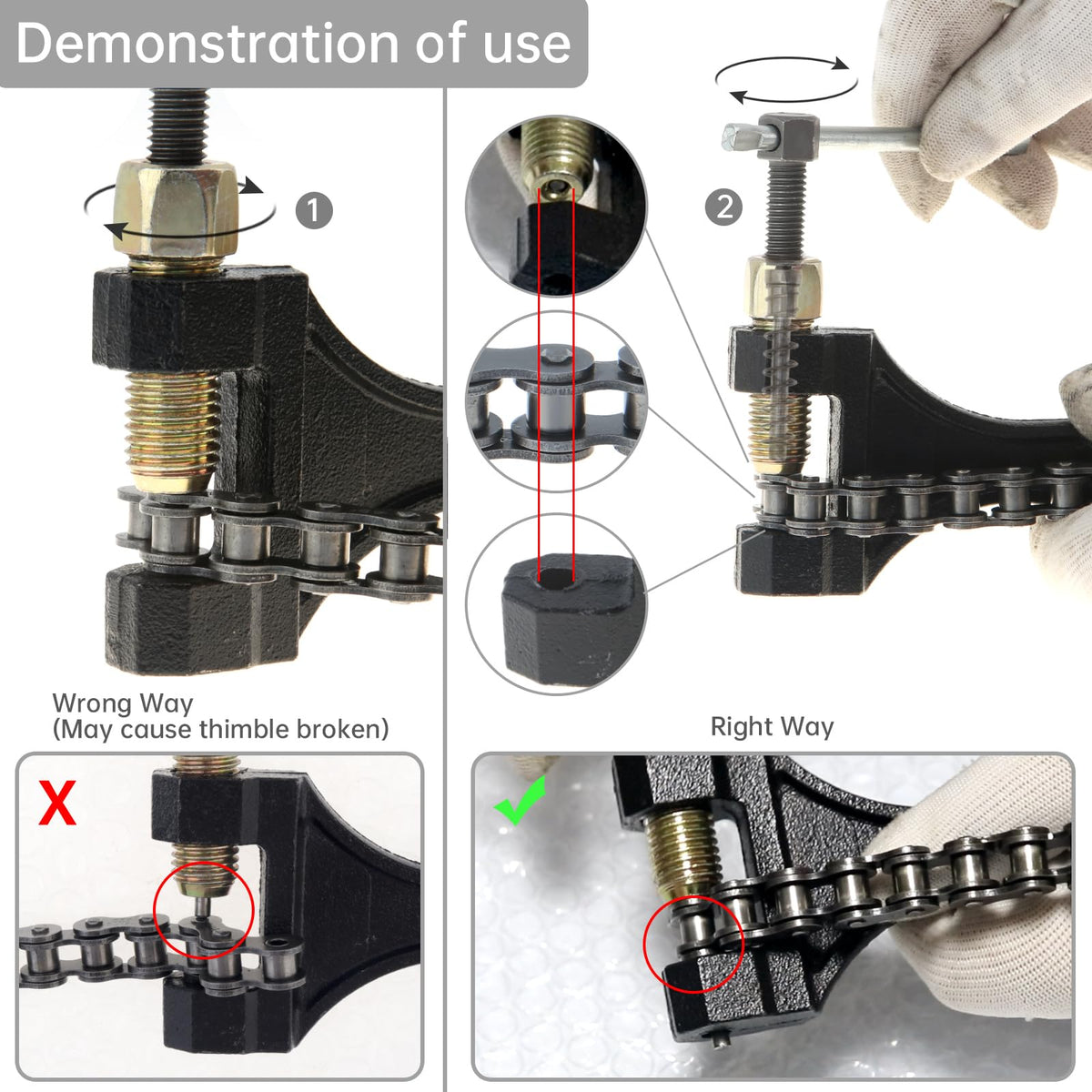 Chain Breaker Link Removal Tool E116494