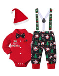 Baby Boy Christmas Outfit 3PCS Set E230