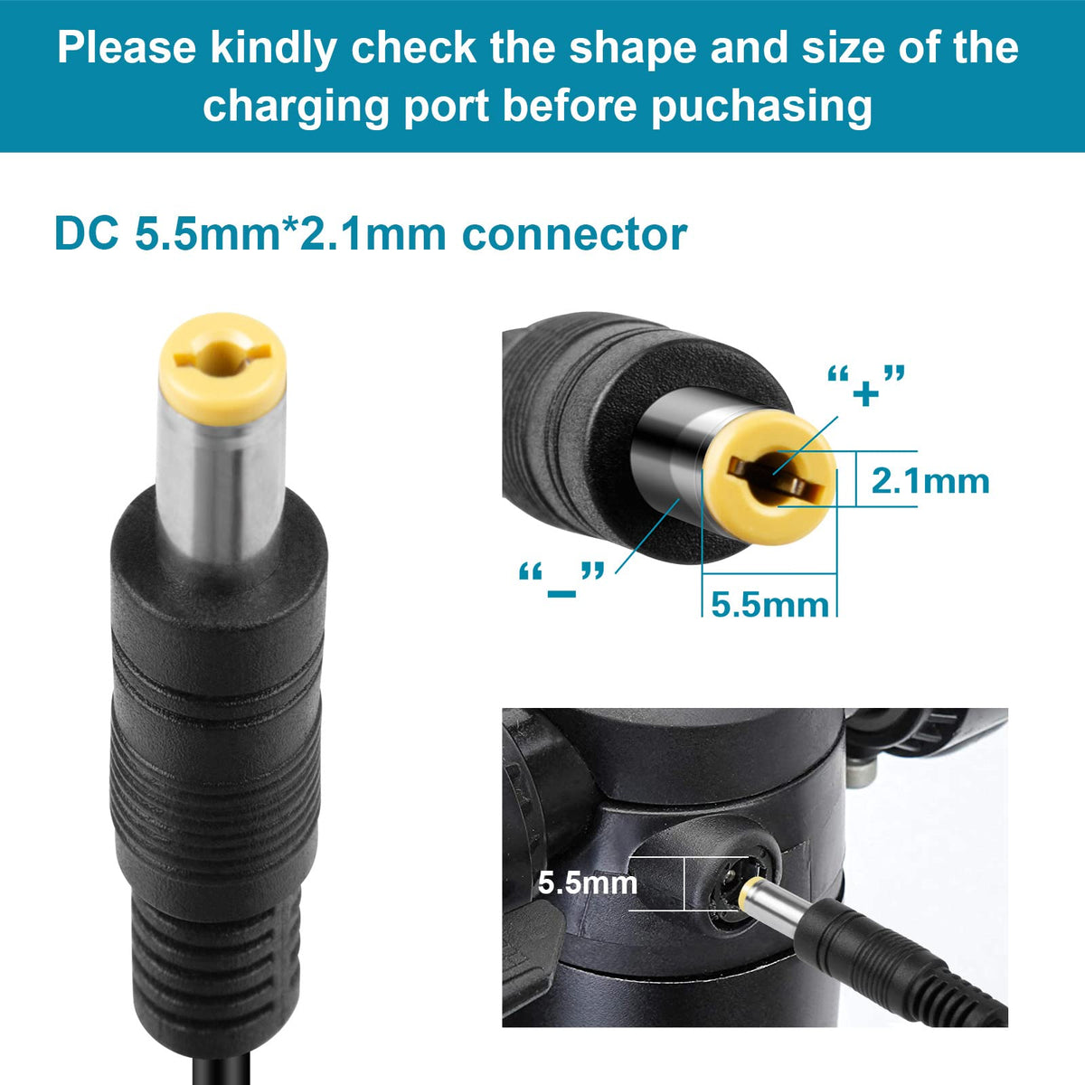 54.6V 2A Charger 5.5mm for 48V Battery R75226