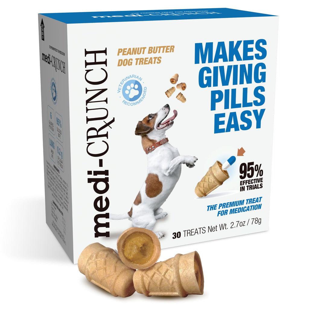 Peanut Butter Dog Pill Treats 30 Count A638
