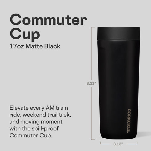 17 oz Travel Mug with 360° Sip Lid W8420
