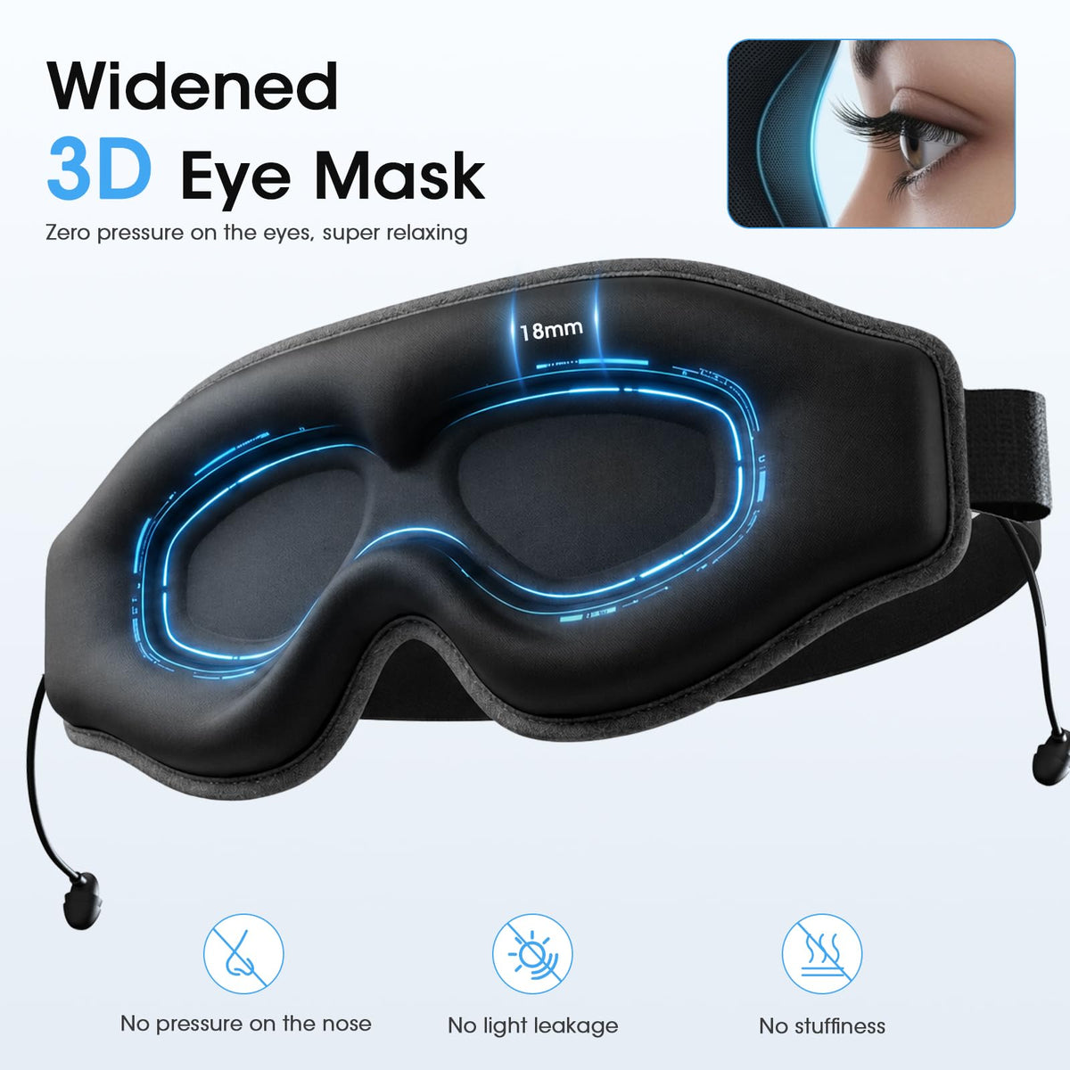 Bluetooth Sleep Mask U578