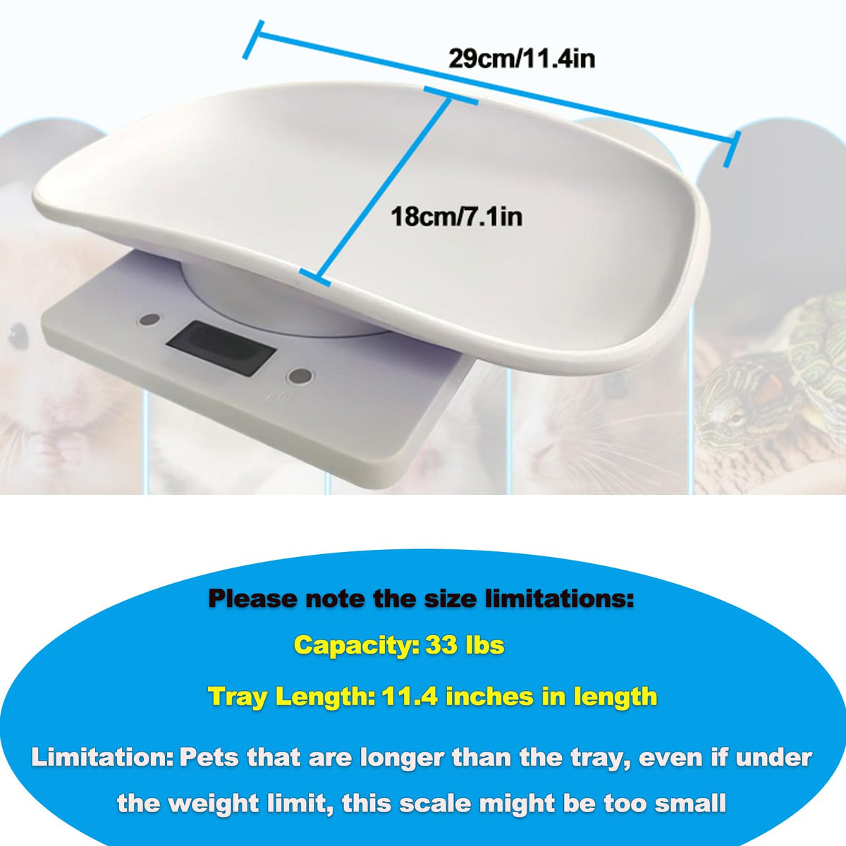 Digital Pet Scale W80227
