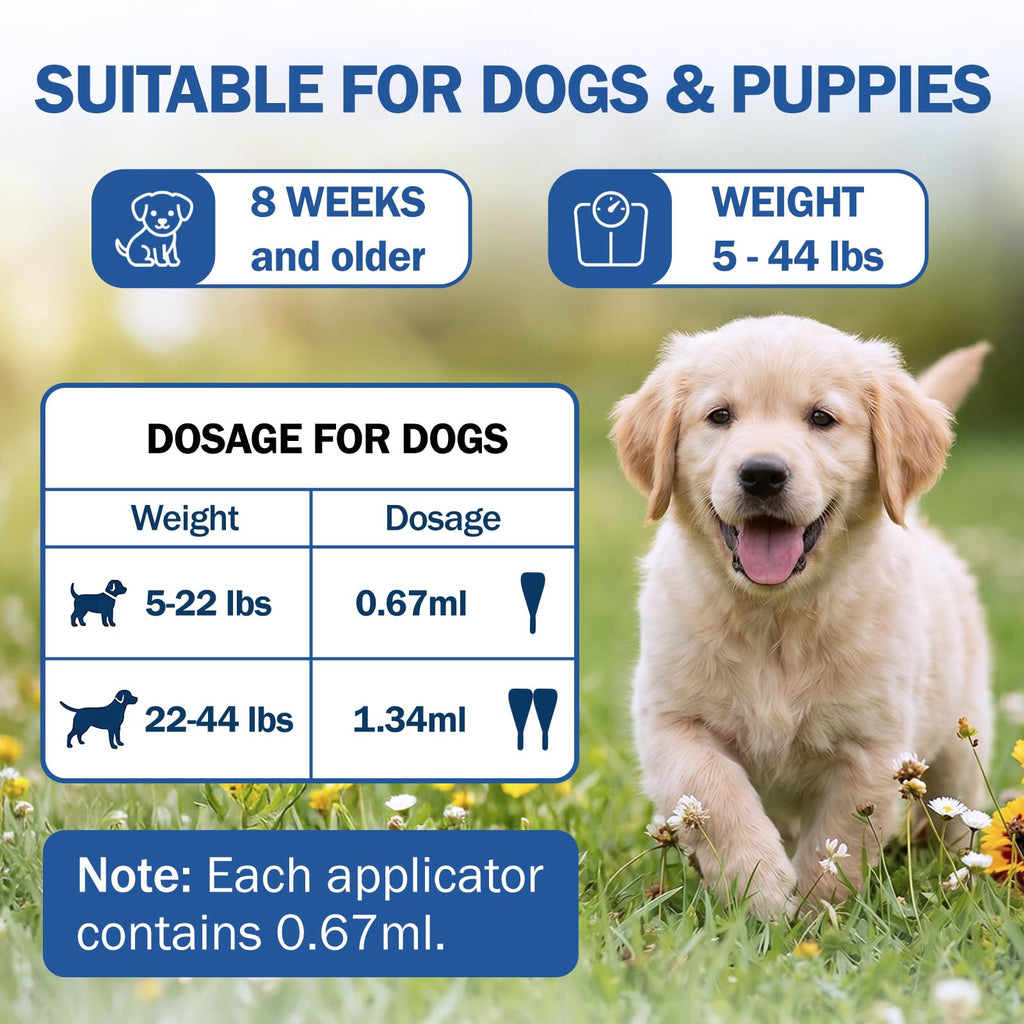 Flea and Tick Prevention for Small and Medium Dogs W582205