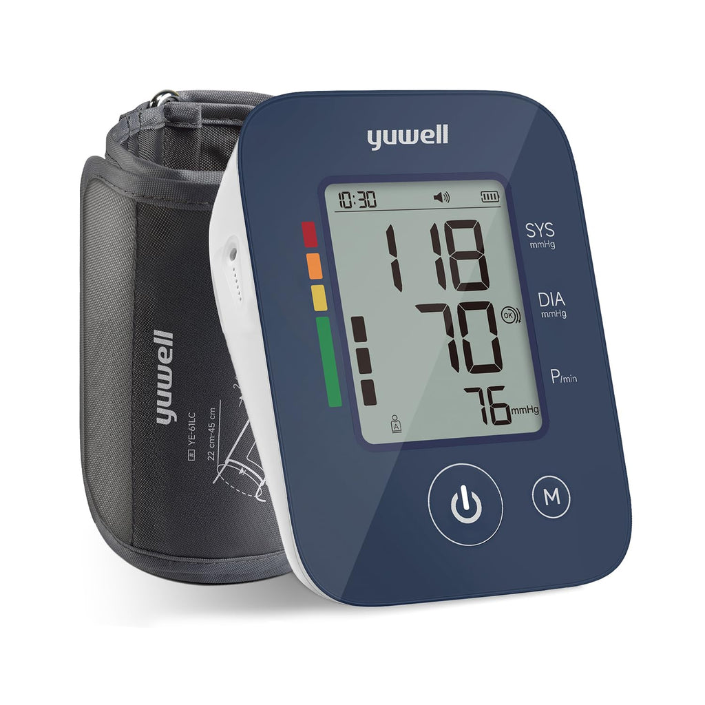 Automatic Upper Arm Blood Pressure Monitor with Adjustable Cuff M67385