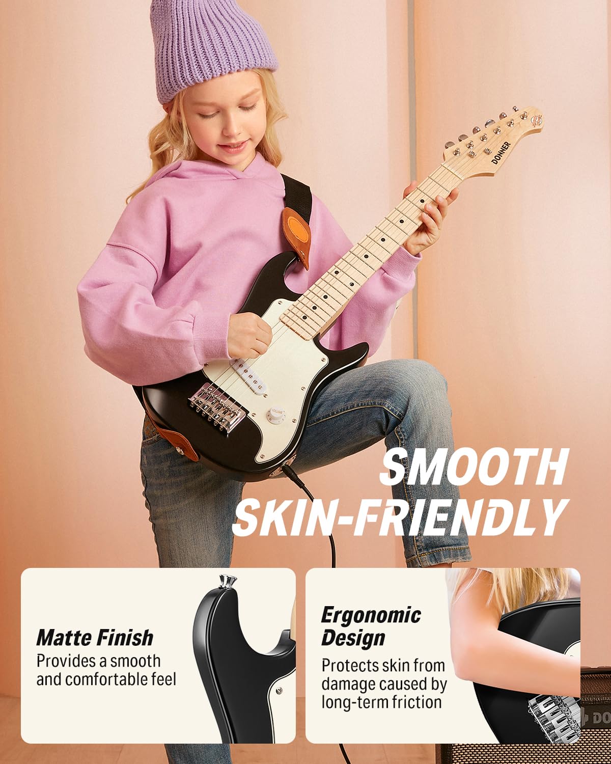 30 Inch Kids Electric Guitar Beginner Kit M828
