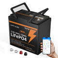 12V 100Ah Mini LiFePO4 Lithium Battery with Bluetooth, Smart BMS C28772