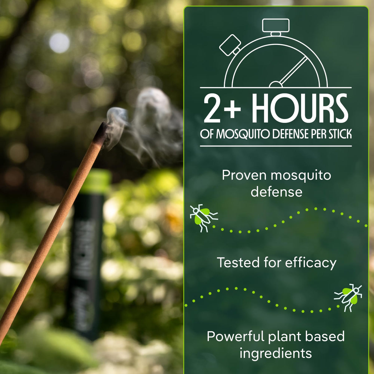 Citronella Mosquito Repellent Incense Sticks, 24 Count Y353