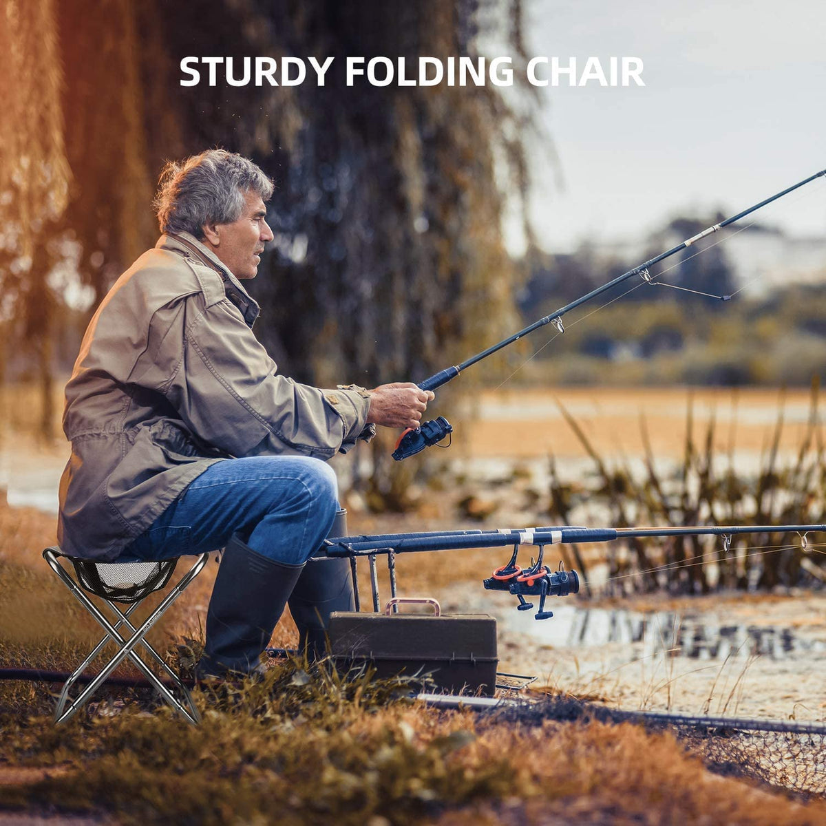 Folding Lightweight Aluminium Camping Chair L6149