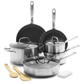 12 Piece Stainless Steel Cookware Set V108274