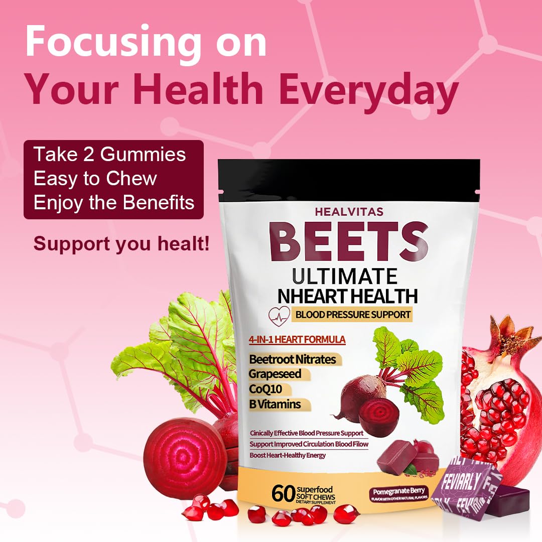 Beets Soft Chews 60ct W485